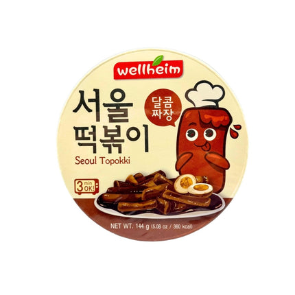SEO. Wellheim Reiskuchen Seoul Topokki Jjajang 144g - Linkreich