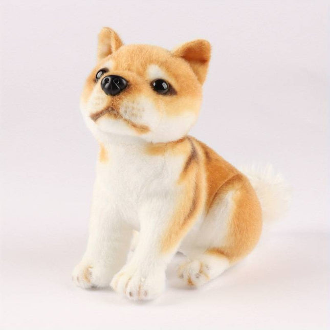 SEO. Welpe Hund Kuscheltier - 20 cm Plüschtier Kinder niedliches Stofftier - Linkreich