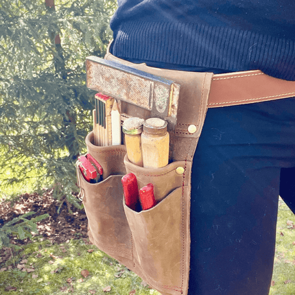 Werkzeuggürtel Set rechts – Arbeitsgürtel aus Leder mit Allround - Modul (werkzeuggürtel) kaufen bei Linkreich – Jetzt entdecken!