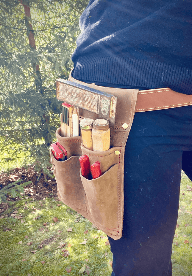 Werkzeuggürtel Set rechts – Arbeitsgürtel aus Leder mit Allround - Modul (werkzeuggürtel) kaufen bei Linkreich – Jetzt entdecken!