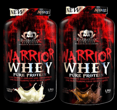 SEO. Whey Protein + BCAAs - 1,8 Kg - Barbarian Nutrition Geschmack: Schoko / Vanille - Choco Peanutbutter Linkreich