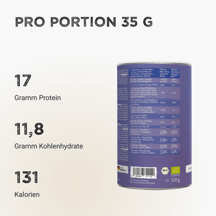 SEO. Whey Protein - Wild Blueberry - 320 g Linkreich