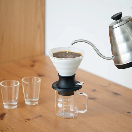 Hario Ceramic Immersion Switch V60-02 – Precision Immersion & Pour-Over Brewer
