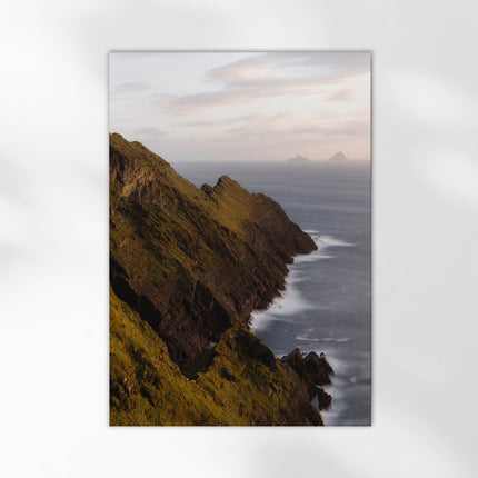 Kerry Cliffs Wall Art – Wild Atlantic Way Ireland Coastal Print
