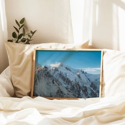 Massif du Mont Blanc - Chamonix Wall Art Print