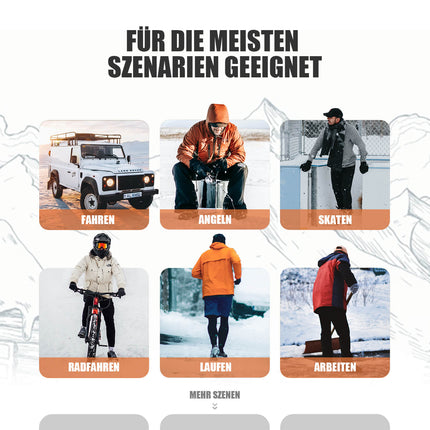 Winter Fahrradhandschuhe Touchscreen - fähig (Fahrradhandschuhe) kaufen bei Linkreich – Jetzt entdecken!