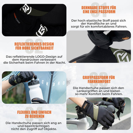 Winter Fahrradhandschuhe Touchscreen - fähig (Fahrradhandschuhe) kaufen bei Linkreich – Jetzt entdecken!
