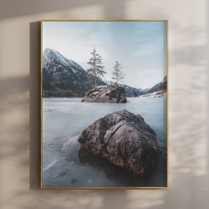 Hintersee Lake Print – Bavarian Alps Fine Art Photography