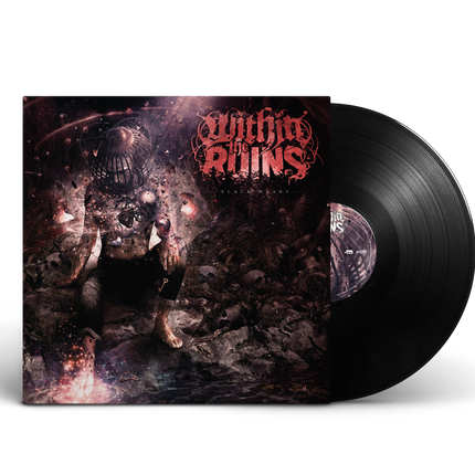 Within The Ruins - Black Heart; 1x 140 Gramm Black Vinyl in a single sleeve + insert + generic download card
