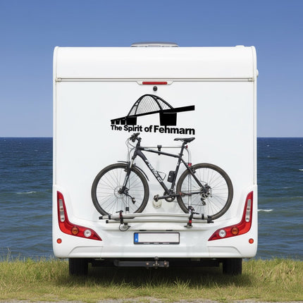 SEO. Wohnmobil Aufkleber The Spirit of Fehmarn - 100x65cm Linkreich