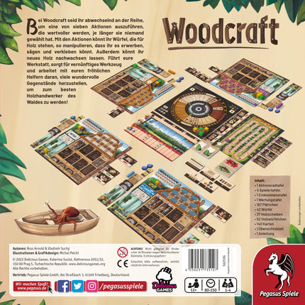 SEO. Woodcraft - Pegasus Experten Spiele - Linkreich