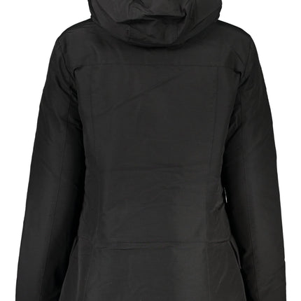 WOOLRICH Damenjacke grün – Warme Outdoor-Jacke für Herbst/Winter mit Kapuze