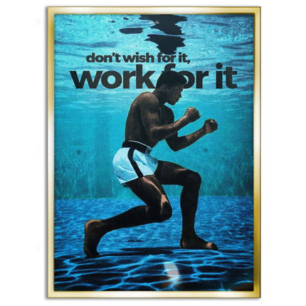 Work for it - Leinwandbild Motivation (Canvas) kaufen bei Linkreich – Jetzt entdecken!
