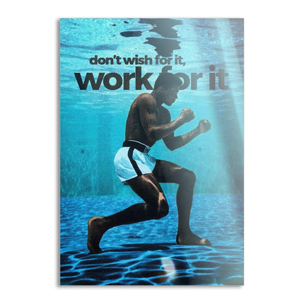 Work for it - Leinwandbild Motivation (Canvas) kaufen bei Linkreich – Jetzt entdecken!