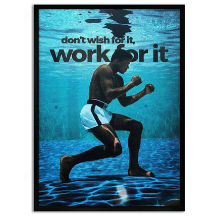 Work for it - Leinwandbild Motivation (Canvas) kaufen bei Linkreich – Jetzt entdecken!
