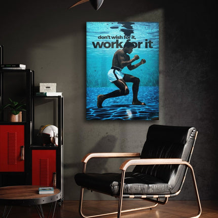Work for it - Leinwandbild Motivation (Canvas) kaufen bei Linkreich – Jetzt entdecken!