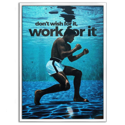 Work for it - Leinwandbild Motivation (Canvas) kaufen bei Linkreich – Jetzt entdecken!