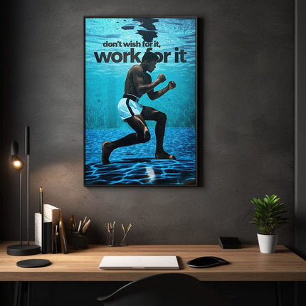 Work for it - Leinwandbild Motivation (Canvas) kaufen bei Linkreich – Jetzt entdecken!