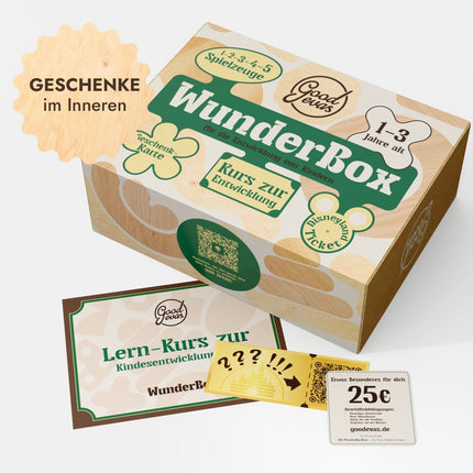 WunderBox 1 - 3 Jahre - Entwicklungsboxen für die Kleinsten (WunderBox) kaufen bei Linkreich – Jetzt entdecken!