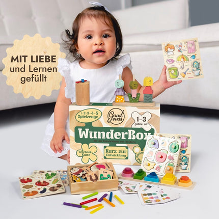 WunderBox 1 - 3 Jahre - Entwicklungsboxen für die Kleinsten (WunderBox) kaufen bei Linkreich – Jetzt entdecken!