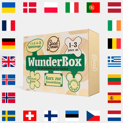 WunderBox 1 - 3 Jahre - Entwicklungsboxen für die Kleinsten (WunderBox) kaufen bei Linkreich – Jetzt entdecken!