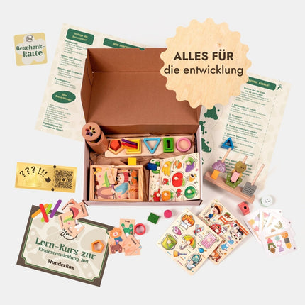 WunderBox 1 - 3 Jahre - Entwicklungsboxen für die Kleinsten (WunderBox) kaufen bei Linkreich – Jetzt entdecken!