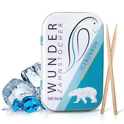 Wunderzahnstocher – 100 Aromatisierte Zahnstocher - Ice-Bonbon Linkreich