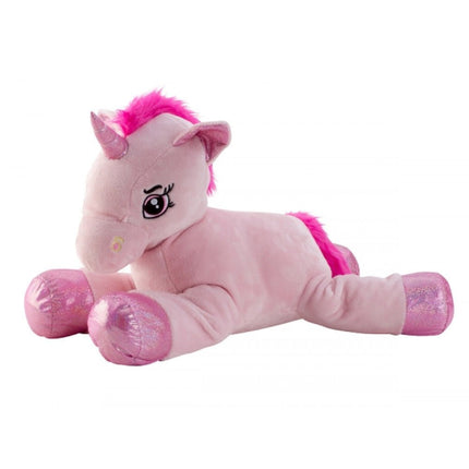 SEO. XXL Einhorn rosa großes Kuscheltier - 58 cm Plüschtier Stofftier Mädchen - Linkreich