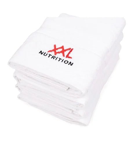 XXL Nutrition Badehandtuch 60 x 110 cm / Weiß (Sporthandtuch) kaufen bei Linkreich – Jetzt entdecken!