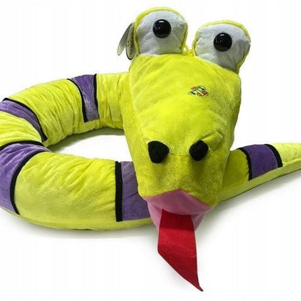 SEO. XXL Schlange Kinder Kuscheltier - 2 Meter weiches Plüschtier 200 cm Stofftier - Linkreich