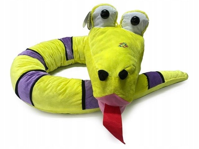 SEO. XXL Schlange Kinder Kuscheltier - 2 Meter weiches Plüschtier 200 cm Stofftier - Linkreich