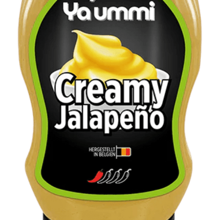 Ya‘ Ummi Saucen 300ml – Premium Saucen für Burger, Döner, Pommes & Grillgerichte - CREAMY JALAPENO Linkreich
