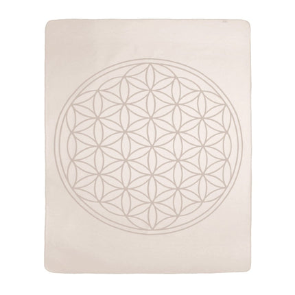 Yogadecke Blume des Lebens - regional hergestellt