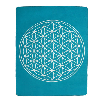 Yogadecke Blume des Lebens - regional hergestellt