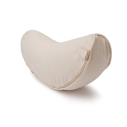 Yogakissen Halbmond BASIC Lotus Stick weiß