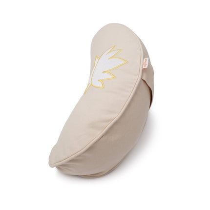 Yogakissen Halbmond BASIC Lotus Stick weiß