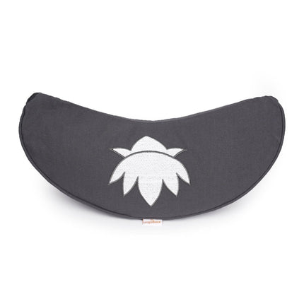 Yogakissen Halbmond BASIC Lotus Stick weiß