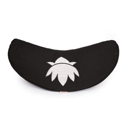 Yogakissen Halbmond BASIC Lotus Stick weiß