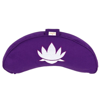 Yogakissen Halbmond BASIC Lotus Stick weiß