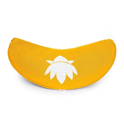 Yogakissen Halbmond BASIC Lotus Stick weiß