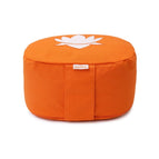 orange / Buchweizenschalen / 28 x 23 x 13 cm