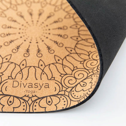 Yoga Pad aus Naturkautschuk & Kork (64x33cm)
