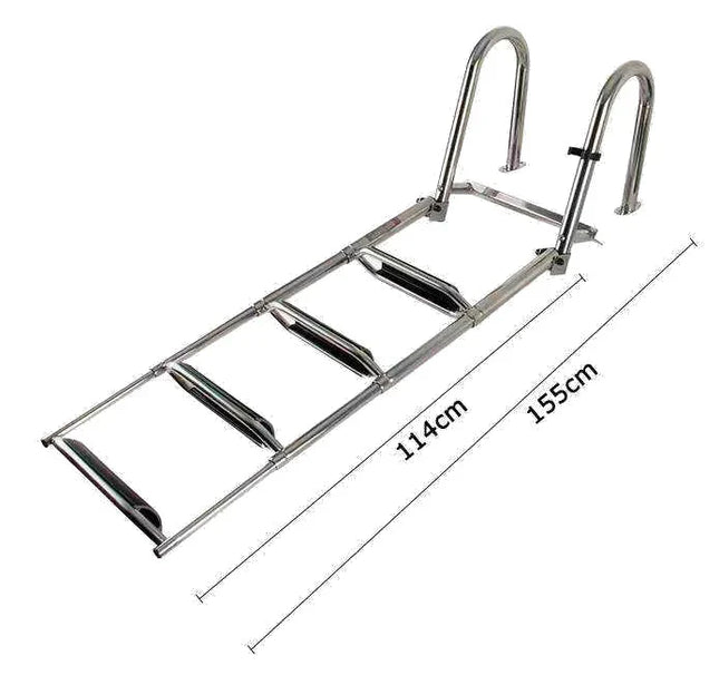 Badeleiter aus Edelstahl, passend zum yourFLOAT