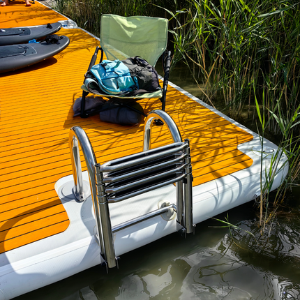 Badeleiter aus Edelstahl, passend zum yourFLOAT