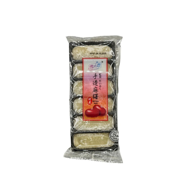 SEO. Yuki & Love Reiskuchen Mochi Adzuki Rote Bohnen 180g - Linkreich