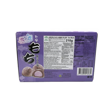 SEO. Yuki & Love Reiskuchen Mochi Taro 210g - Linkreich