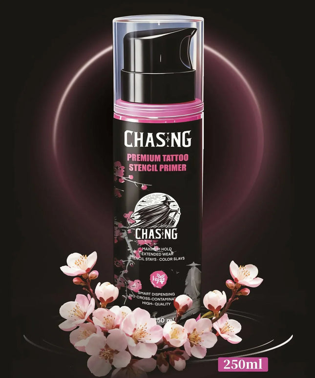 CHASING Stencil Primer – Transfer Gel 250ml für Tattoo Schablonen