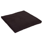 schwarz / Baumwollvlies / 80 x 80 x 5 cm