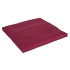 aubergine / Baumwollvlies / 80 x 80 x 5 cm
