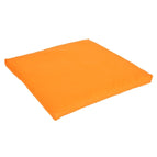 orange / Baumwollvlies / 80 x 80 x 5 cm